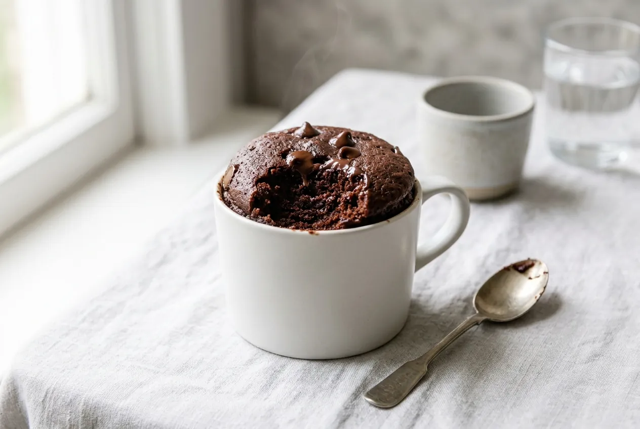 Chocolate Protein Mug Cake