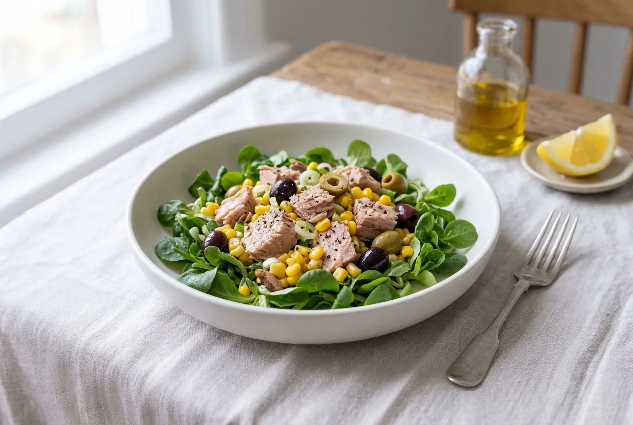 Tuna Sweetcorn Salad